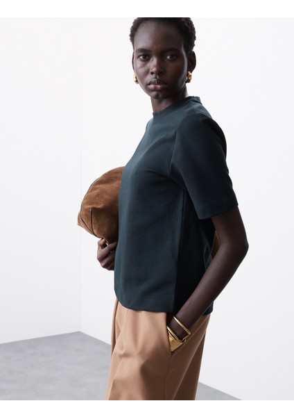 Pamuk Karışımlı T-Shirt fırsatları