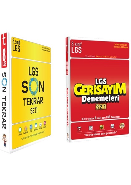 Lgs Son Tekrar Seti ve Geri Sayım Denemeleri 321 - Tonguç Akademi