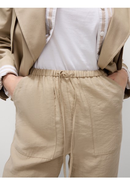 Lyocell Zengin Düz Straight Leg Pantolon fiyatları
