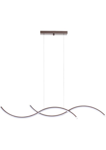 Monica Modern Tasarım Salon Yatak Odası Kahve Mutfak Yemek Masası Üstü Beyaz Ledli 2 Li LED Avize fiyatları