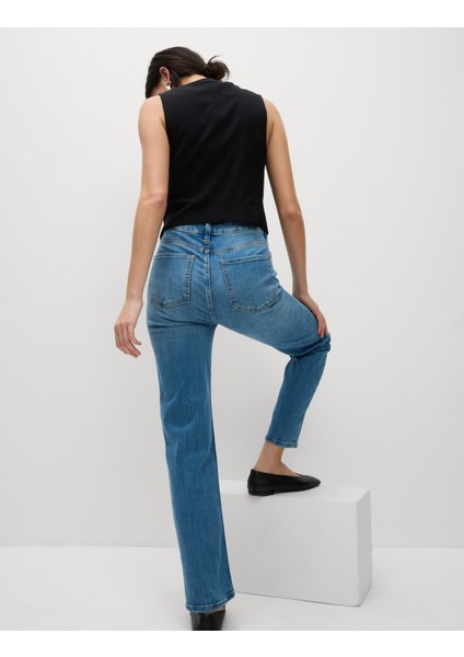 Sienna Supersoft Yüksek Bel Jean Pantolon