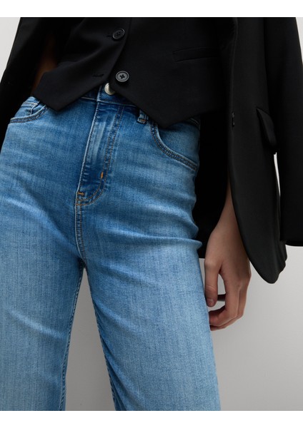 Sienna Supersoft Yüksek Bel Jean Pantolon