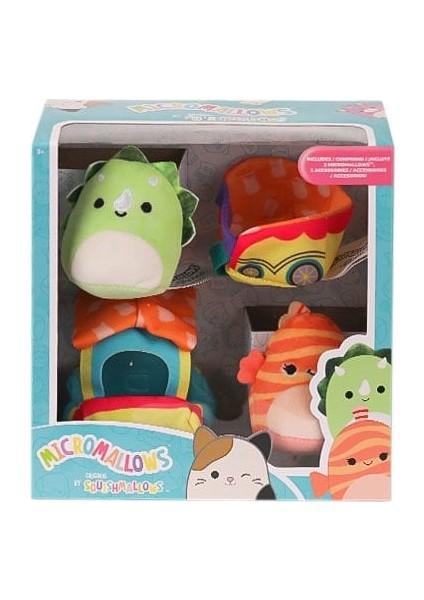 Sq MM0013 Micromallows 2 Figür 2 Aksesuar Set -Necotoys