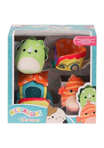 Sq MM0013 Micromallows 2 Figür 2 Aksesuar Set -Necotoys