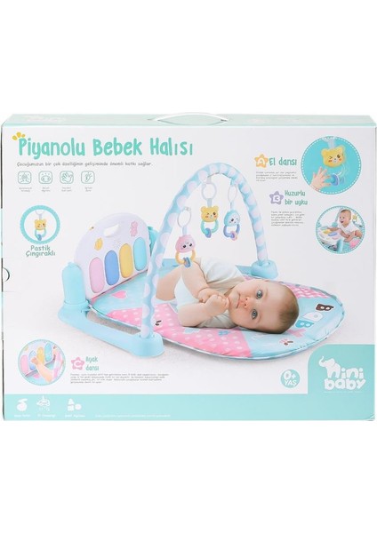Er-111 Pianolu Bebek Halısı -Erdem Oyuncak