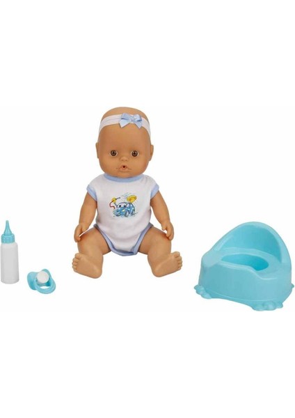 2030121 Sunman, Boubou Altını Islatan ve Konuşan Bebek Seti 30 cm