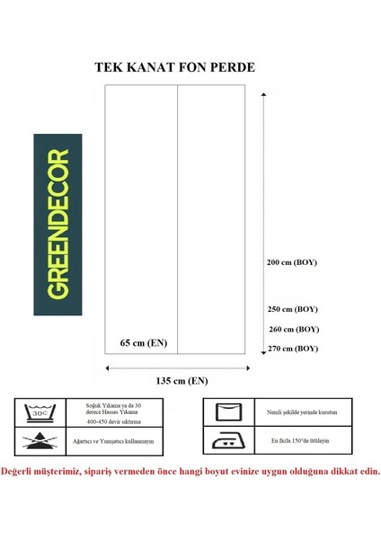 Bohem Noktalar Geometrik Çizgi Çiçek Yaprak Desenli Özel Tasarım Dijital Baskılı (Tek Kanat) Soft Modern Şık Fon Perde