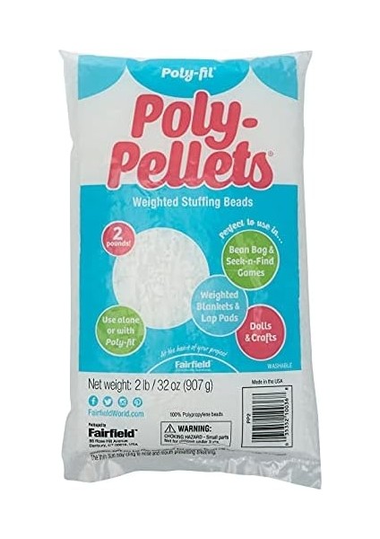 Polypellets Dolgu BEADS32 Oz, Akrilik, Çok Renkli,
