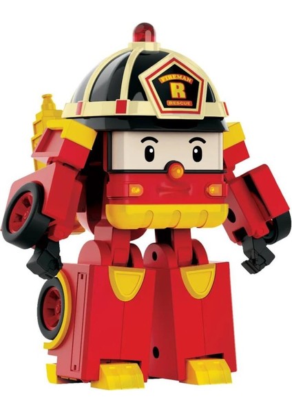 Polı MRT-686 Sesli ve Işıklı Robocar Poli Büyük Transforming Robot Roy -Necotoys