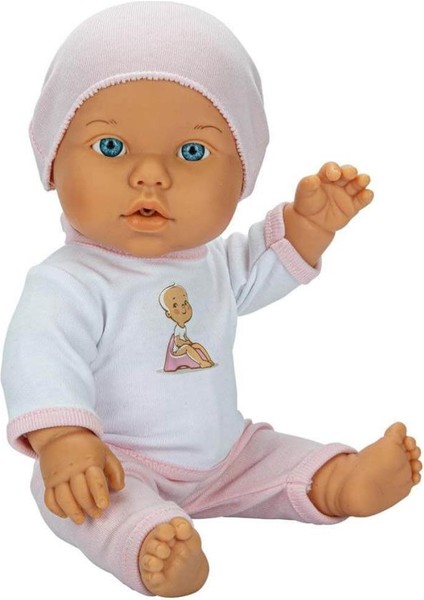 1030141 Sesli Bebelou Tuvalet Zamanı Bebek Seti 32 cm -Sunman