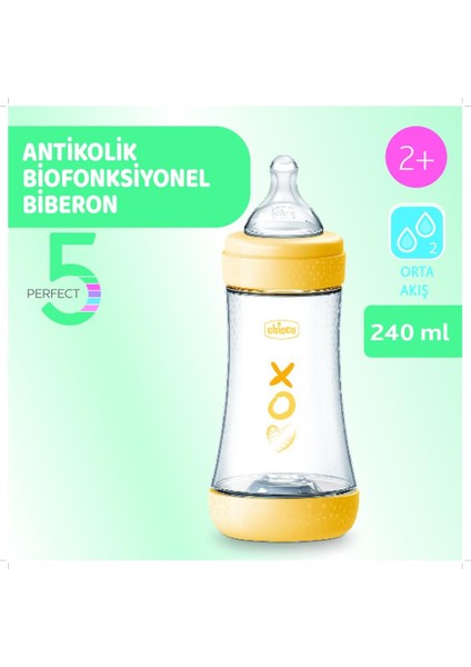 Chicco Perfect 5 Antikolik Biberon Pp 240 ml Boy