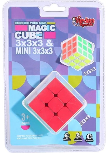 FX7341 Magic Cube Zeka Küpü 3X3X3 -Vardem