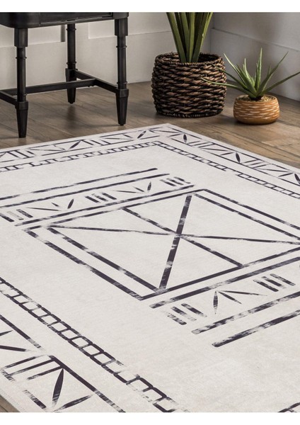 Modern Desenli Halı Dokuma Taban Dekoratif Şönil