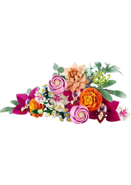 10342 LEGO Iconic Botanicals Pembe Çiçek Buketi 749 Parça +18 Yaş