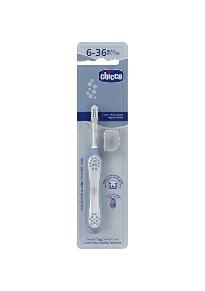 Chicco Diş Fırçası 6-36 Ay Mavi