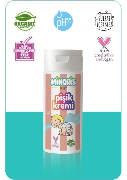 Minoris Baby Pişik Kremi 55 gr fiyatları