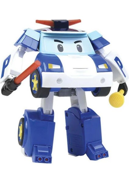 Polı MRT-685 Sesli ve Işıklı Robocar Poli Büyük Transforming Robot Poli
