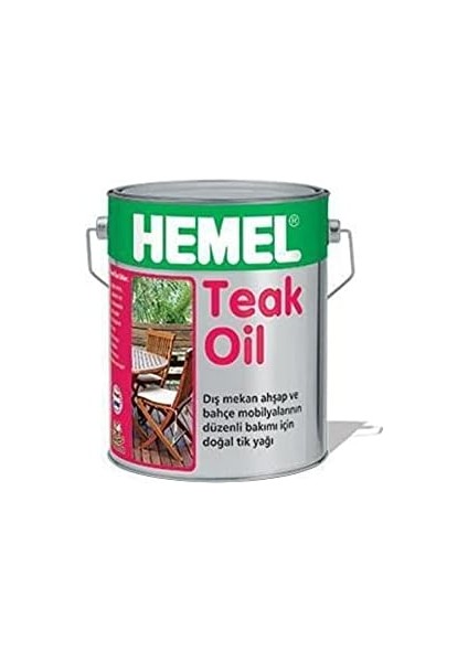 Teak Oil 1. Sınıf Tik Yağı 0,75 Litre