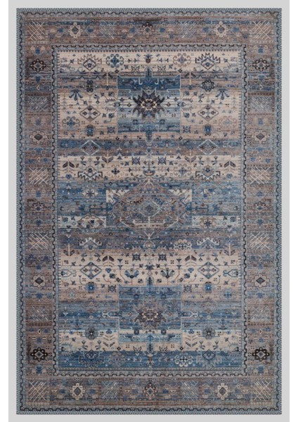 Nexmo Vintage Desen Dokuma Taban Salon - Oturma Odası Halısı