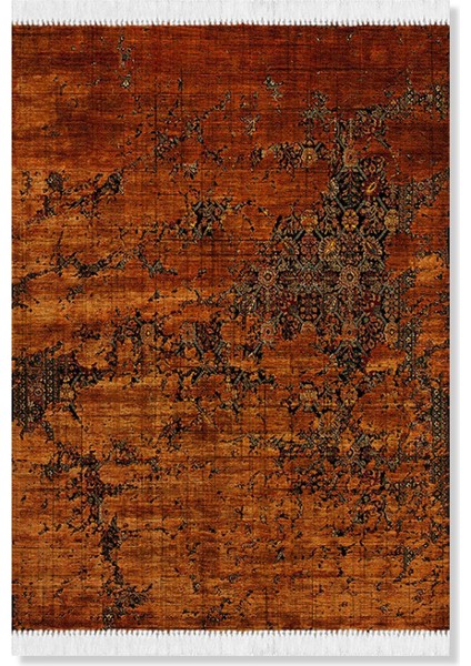Lurveta Vintage Desen Kaymaz Taban Salon - Oturma Odası