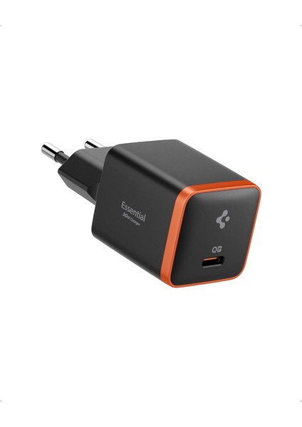 30W Usb-C Ultra Mini Hızlı Şarj Aleti Samsung Pps/ısı Düşürücü Gan Destekli Akım Korumalı Güç Adaptörü iPhone & Android & iPad & MacBook Type-C Black- ACH08448
