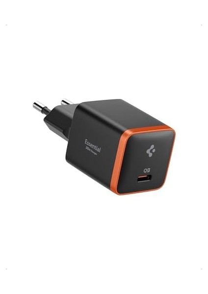 30W Usb-C Ultra Mini Hızlı Şarj Aleti Samsung Pps/ısı Düşürücü Gan Destekli Akım Korumalı Güç Adaptörü iPhone & Android & iPad & MacBook Type-C Black- ACH08448
