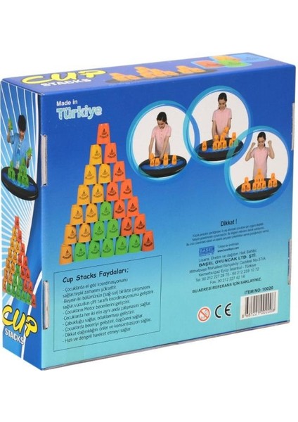 10020 Başel, Cup Stacks Bardak Oyunu