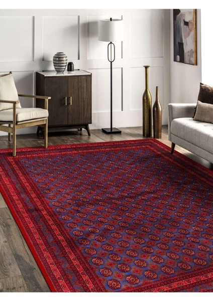 Bexlina Afgan Desen Dokuma Taban Salon - Oturma Odası Halısı