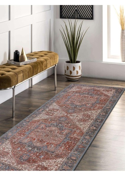 Vintar Afgan Desen Dokuma Taban Salon - Oturma Odası Halısı