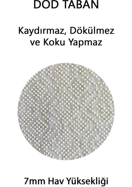 Grefilo İskandinav Desen Kaymaz Taban Salon - Oturma Odası Halısı