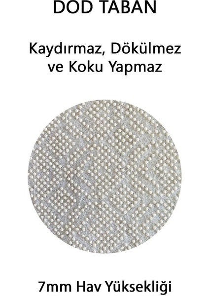 Grefilo İskandinav Desen Kaymaz Taban Salon - Oturma Odası Halısı