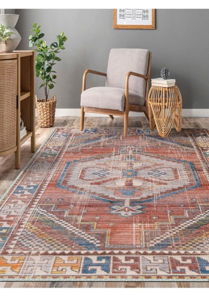 Jivna Vintage Desen Dokuma Taban Salon - Oturma Odası Halısı