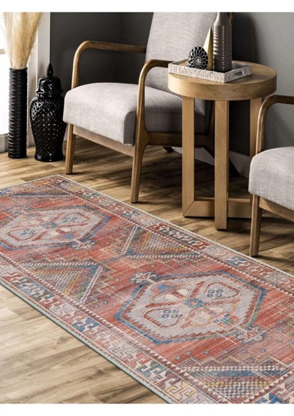 Jivna Vintage Desen Dokuma Taban Salon - Oturma Odası Halısı