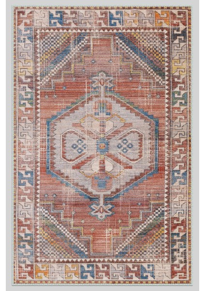 Jivna Vintage Desen Dokuma Taban Salon - Oturma Odası Halısı