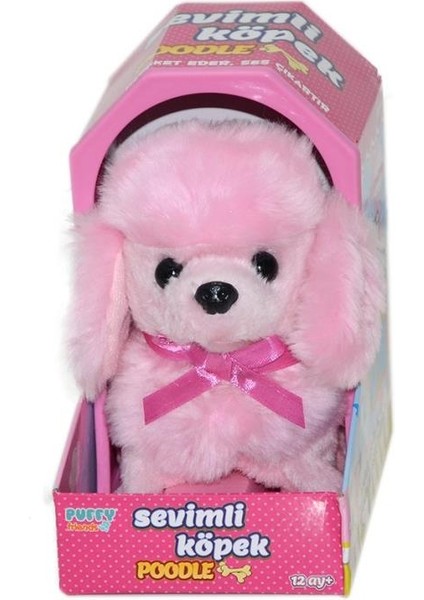 47171 Sun-Rst-Pff-Peluş Sevimli Köpek Poodle Hareketli Sesli Pmb