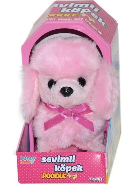 47171 Sun-Rst-Pff-Peluş Sevimli Köpek Poodle Hareketli Sesli Pmb