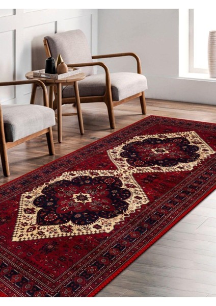 Welfora Afgan Desen Dokuma Taban Salon - Oturma Odası Halısı