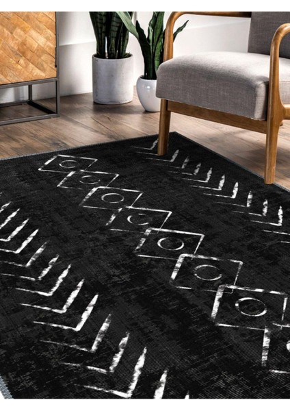 Merzita İskandinav Desen Dokuma Taban Salon - Oturma Odası Halısı