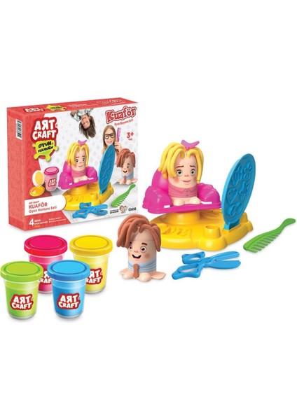 03458 Kuaför Oyun Hamur Set