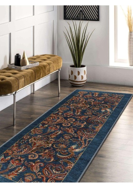 Fandor Afgan Desen Dokuma Taban Salon - Oturma Odası Halısı