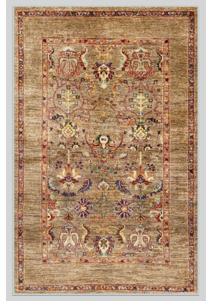 Jelonto Afgan Desen Dokuma Taban Salon - Oturma Odası Halısı fırsatları