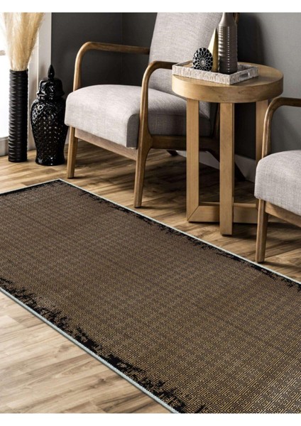Yuvro Modern Desen Dokuma Taban Salon - Oturma Odası Halısı