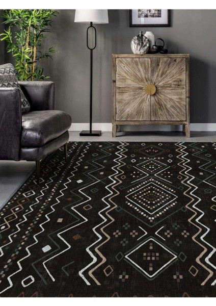 Blemora İskandinav Desen Dokuma Taban Salon - Oturma Odası Halısı