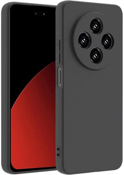 Xiaomi Redmi 14C Kılıf First Silikon - Siyah Glstd