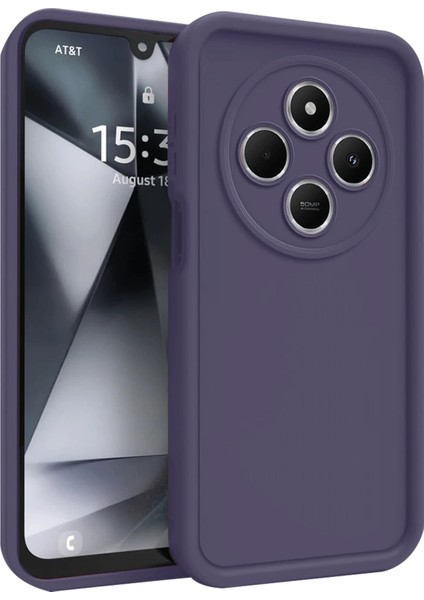 Xiaomi Redmi 14C Kılıf Viera Silikon - Mürdüm Glstd