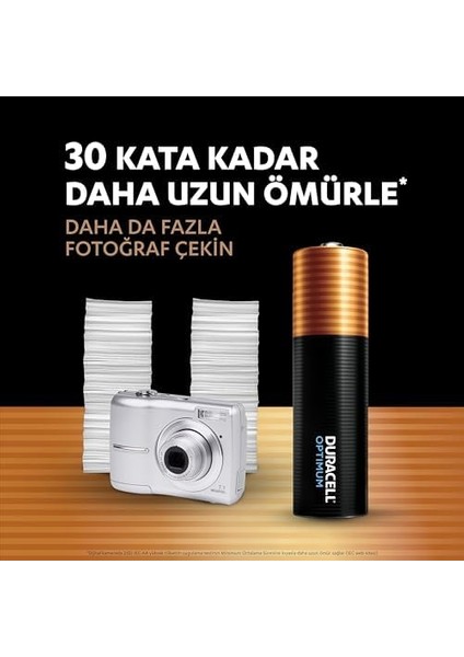 Optimum Aa Alkalin Kalem Pil (8'li Paket) 1,5V - Lr6 MX1500