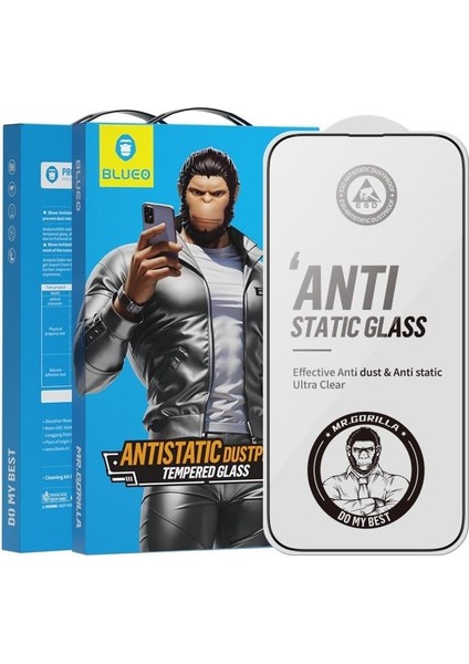 Samsung Fold 6 Uyumlu Full Cover Anti-Static Cam Ekran Koruyucu