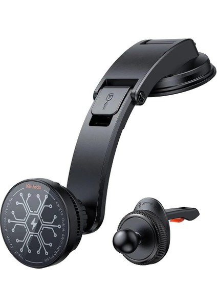 CH-2130 Manyetik Wireless Araç Tutucu-Siyah CH-2130