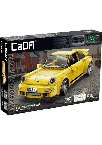 C51079W Cada Ruf Ctr 2017 Yellowbird Blok Seti 222 Parça -Vagon Life