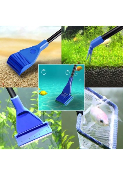 5 In 1 Akvaryum Tankı Temizleme Seti Akvaryum Balığı Bakım Seti